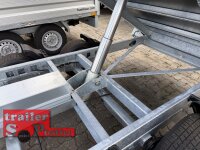 Tageszulassung I  EDUARD 3118 -GD- Heckkipper, Bordwände 30cm -2700kg- E & H-Pumpe - Lfh: 63cm -195/50R13 mit Aufsatzwände 60 cm