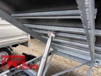 Tageszulassung I  EDUARD 3118 -GD- Heckkipper, Bordwände 30cm -2700kg- E & H-Pumpe - Lfh: 63cm -195/50R13 mit Aufsatzwände 60 cm