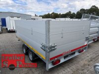 Tageszulassung I  EDUARD 3118 -GD- Heckkipper, Bordwände 30cm -2700kg- E & H-Pumpe - Lfh: 63cm -195/50R13 mit Aufsatzwände 60 cm
