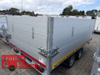 Tageszulassung I  EDUARD 3118 -GD- Heckkipper, Bordwände 30cm -2700kg- E & H-Pumpe - Lfh: 63cm -195/50R13 mit Aufsatzwände 60 cm