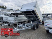 Tageszulassung I  EDUARD 3118 -GD- Heckkipper, Bordwände 30cm -2700kg- E & H-Pumpe - Lfh: 63cm -195/50R13 mit Aufsatzwände 60 cm