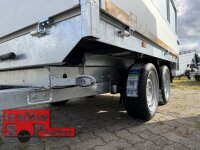 EDUARD 2615 -GD- Heckkipper, Bordwände 30cm -2000kg- H-Pumpe - Lfh: 63cm -195/50R13 mit Stahl - Kastenaufsatz