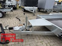 Saris MG 400 182 3500 3 S Tieflader Baumaschinentransporter TRIDEM mit Heckrampe