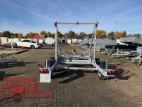 BLYSS Kabeltrommelanhänger KTT35 / V2 - 2 ACHSER 3.500 KG - GEBREMST, 185 R14C - 4 Stützen - Winde