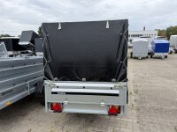 Aussteller / Brenderup 2260 SUB 750 - 258 x 128 x 40 Vorder und Rückwand klappbar - ungebremst 750 KG mit Hochplane SP-Line und Stützrad