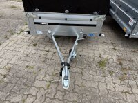 Aussteller / Brenderup 2260 SUB 750 - 258 x 128 x 40 Vorder und Rückwand klappbar - ungebremst 750 KG mit Hochplane SP-Line und Stützrad