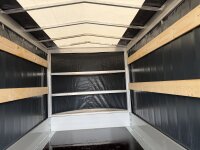 Aussteller /  EDUARD 3318 -GD- Hochlader, Bordwände 30cm -2000kg- Lfh: 72cm -155R13 mit Hochplane SP-Line vorne RUND - Schiebeplane beidseitig - Heckrollo