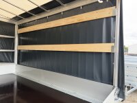 Aussteller /  EDUARD 3318 -GD- Hochlader, Bordwände 30cm -2000kg- Lfh: 72cm -155R13 mit Hochplane SP-Line vorne RUND - Schiebeplane beidseitig - Heckrollo