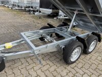 Aussteller /  EDUARD 2615 -GD- Heckkipper, Bordwände 30cm -2000kg- H-Pumpe - Lfh: 72cm -155R13 mit Hochplane SP-Line