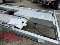 AKTION / Brenderup BT 5325 ST B 3500 KG - STAHL - HECKKIPPER 325 x 180 - Elektro Pumpe - Rampen - Stützen