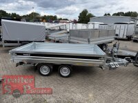 AKTION / Brenderup BT 5325 ST B 3500 KG - STAHL - HECKKIPPER 325 x 180 - Elektro Pumpe - Rampen - Stützen