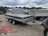 AKTION / Brenderup BT 5325 ST B 3500 KG - STAHL - HECKKIPPER 325 x 180 - Elektro Pumpe - Rampen - Stützen