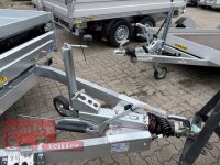 AKTION / Brenderup BT 5325 ST B 3500 KG - STAHL - HECKKIPPER 325 x 180 - Elektro Pumpe - Rampen - Stützen
