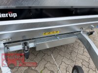 AKTION / Brenderup BT 5325 ST B 3500 KG - STAHL - HECKKIPPER 325 x 180 - Elektro Pumpe - Rampen - Stützen