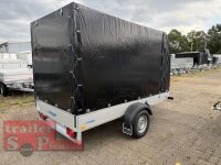Aussteller / WM Meyer B 1330/151  Kastenanhänger mit Plane SP-Line Einachser - gebremst ÖKO Schräge