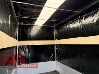 AKTION - WM Meyer BT 2025/126  gebremst - Tandem - Kastenanhänger mit Plane SP-Line BLACK BILL