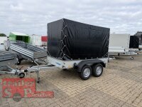 AKTION - WM Meyer BT 2025/126  gebremst - Tandem - Kastenanhänger mit Plane SP-Line BLACK BILL