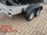 AKTION - WM Meyer BT 2025/126  gebremst - Tandem - Kastenanhänger mit Plane SP-Line BLACK BILL