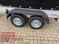 AKTION - WM Meyer BT 2025/126  gebremst - Tandem - Kastenanhänger mit Plane SP-Line BLACK BILL