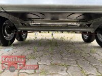 Aussteller /  HUMBAUR HA 203015  KV ALU 2000 kg gebremst 303 x 150 mit Hochplane SP-Line ÖKO Schräge