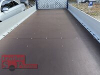 B-Ware / Saris TP 507 210 3500 3 K - Tridem mit Heckrampe kippbar über Hydraulik und Aluwände - Seilwinde - 195/55R10