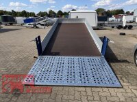 B-Ware / Saris TP 507 210 3500 3 K - Tridem mit Heckrampe kippbar über Hydraulik und Aluwände - Seilwinde - 195/55R10