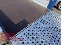 B-Ware / Saris TP 507 210 3500 3 K - Tridem mit Heckrampe kippbar über Hydraulik und Aluwände - Seilwinde - 195/55R10
