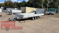 B-Ware / Saris TP 507 210 3500 3 K - Tridem mit Heckrampe kippbar über Hydraulik und Aluwände - Seilwinde - 195/55R10
