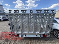 B-Ware / Saris TP 507 210 3500 3 K - Tridem mit Heckrampe kippbar über Hydraulik und Aluwände - Seilwinde - 195/55R10