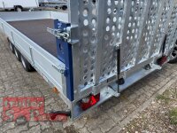 B-Ware / Saris TP 507 210 3500 3 K - Tridem mit Heckrampe kippbar über Hydraulik und Aluwände - Seilwinde - 195/55R10