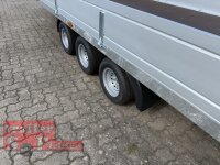B-Ware / Saris TP 507 210 3500 3 K - Tridem mit Heckrampe kippbar über Hydraulik und Aluwände - Seilwinde - 195/55R10