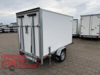 BLYSS Kofferanhänger F752413.15 HK 250x135x150cm 750 KG  - 100 KM/H - Zurrleisten - Heckstützen - Heckrampe
