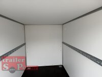BLYSS Kofferanhänger F752413.15 HK 250x135x150cm 750 KG  - 100 KM/H - Zurrleisten - Heckstützen - Heckrampe
