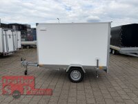 BLYSS Kofferanhänger F752413.15 HK 250x135x150cm 750 KG  - 100 KM/H - Zurrleisten - Heckstützen - Heckrampe