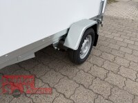 BLYSS Kofferanhänger F752413.15 HK 250x135x150cm 750 KG  - 100 KM/H - Zurrleisten - Heckstützen - Heckrampe