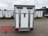 BLYSS Kofferanhänger F752413.15 HK 250x135x150cm 750 KG  - 100 KM/H - Zurrleisten - Heckstützen - Heckrampe