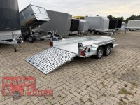 Saris MG 300 152 3000 2 S  VOLLALUBODEN - Tieflader Baumaschinentransporter mit Heckrampe