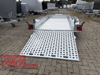 Saris MG 300 152 3000 2 S  VOLLALUBODEN - Tieflader Baumaschinentransporter mit Heckrampe