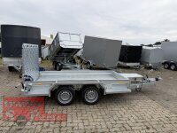 Saris MG 300 152 3000 2 S  VOLLALUBODEN - Tieflader Baumaschinentransporter mit Heckrampe