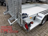 Saris MG 300 152 3000 2 S  VOLLALUBODEN - Tieflader Baumaschinentransporter mit Heckrampe
