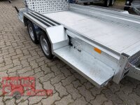 Saris MG 300 152 3000 2 S  VOLLALUBODEN - Tieflader Baumaschinentransporter mit Heckrampe