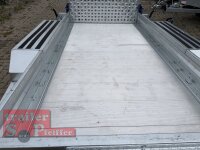 Saris MG 300 152 3000 2 S  VOLLALUBODEN - Tieflader Baumaschinentransporter mit Heckrampe