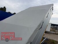 Gebraucht /  EDUARD 3318 -GD- 3 Seitenkipper, ALU Auffahrschienen, Bordwände 30cm -3500kg- E & H-Pumpe - Lfh: 63cm -195/50R13 mit 3318 - AufsatzBordwände pendelbar - 30cm hoch + Flachplane aus 03.2026