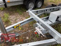 Gebraucht /  EDUARD 3318 -GD- 3 Seitenkipper, ALU Auffahrschienen, Bordwände 30cm -3500kg- E & H-Pumpe - Lfh: 63cm -195/50R13 mit 3318 - AufsatzBordwände pendelbar - 30cm hoch + Flachplane aus 03.2026