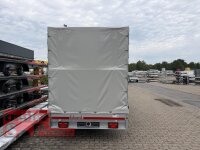 Gebraucht / EDUARD 4018 -GD- Hochlader, Bordwände 30cm -2700kg- Lfh: 63cm -195/50R13 mit Hochplane SP-Line RUNDDACH - ROLLFIX - Heckrollo aus