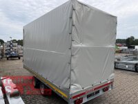 Gebraucht / EDUARD 4018 -GD- Hochlader, Bordwände 30cm -2700kg- Lfh: 63cm -195/50R13 mit Hochplane SP-Line RUNDDACH - ROLLFIX - Heckrollo aus