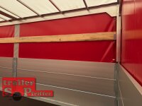 Aussteller / EDUARD 5022 -GD- Hochlader, Auffahrschienen & Winde, Bordwände 30cm -3500kg- Lfh: 63cm -195/50R13 mit Pendelbare Aufsatzbordwände (60 cm hoch) und Hochplane