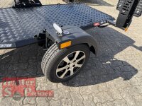 B-Ware / Lorries MT-1 BLACK EDITION Motorrad - Anhänger absenkbar und zum Zusammenklappen 13" ALU Felgen - 750 kg ungebremst - 100 KM/H