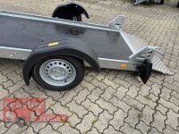 TPV ASU 2412/75 Absenkanhänger  247 x 124 cm - 750 KG mit Rampe - 100 KM/H