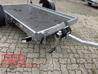 TPV ASU 2412/75 Absenkanhänger  247 x 124 cm - 750 KG mit Rampe - 100 KM/H